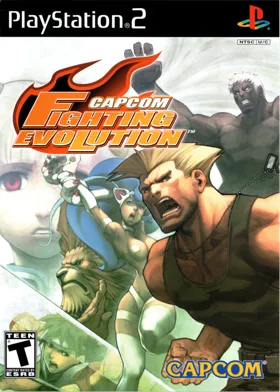 Capcom Fighting Evolution box cover front